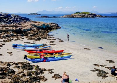 Sea Kayaking Plockton Beach